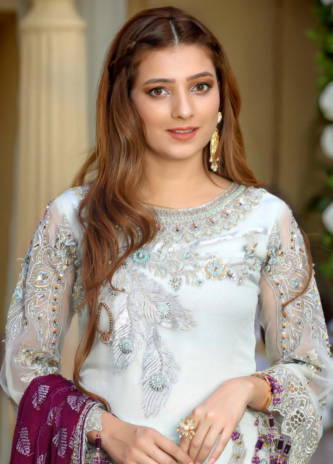 Areesha Embroidered Organza Unstitched 3 Piece Suit - 05 Areesha Embroidered Organza Unstitched 3 Piece Suit - 05