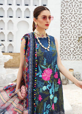 D#07 Alzohaib Hues Festive Emb Lawn Collection 321