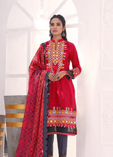 D#09 Alzohaib Coco Digital Emb Cambric Collection 921