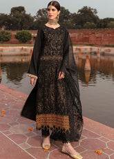 Masakali By Rajbari Embroidered Linen Unstitched 3 Piece Suit - 7B