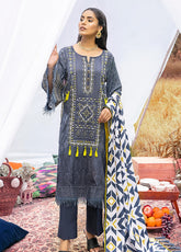 D#05 Alzohaib Wintry Breeze Emb Shawl Collection 1021