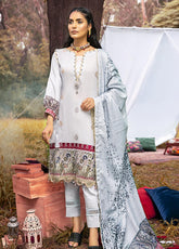 D#09 Alzohaib Wintry Breeze Emb Shawl Collection 1021