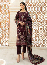 D#07 Farasha Emb Linen Collection 1021