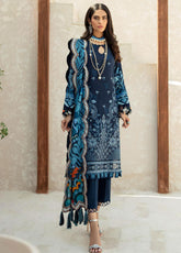 D#08 Farasha Emb Linen Collection 1021
