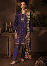 D#05 Iznik Zarafshan Emb Linen Collection 1021