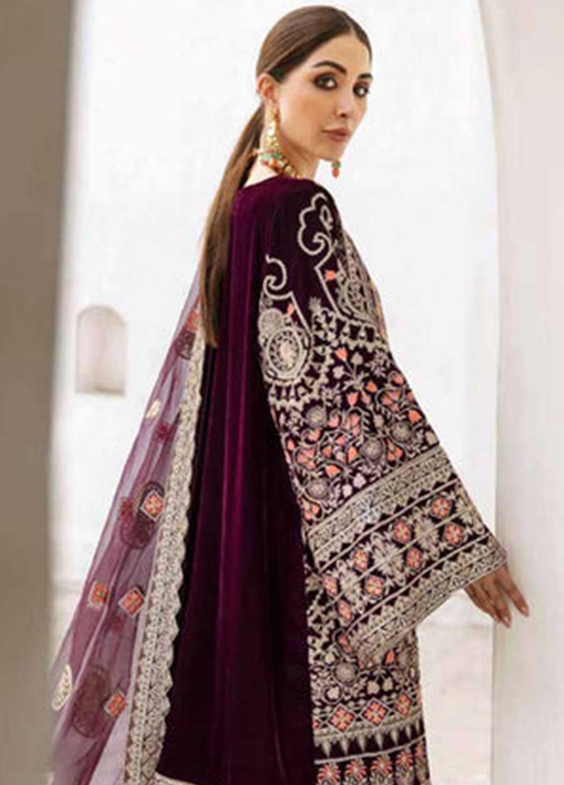 D#mfd0060 Maryum N Maria Husan E Ara Velvet Collection 1121 D#mfd0060 Maryum N Maria Husan E Ara Velvet Collection 1121