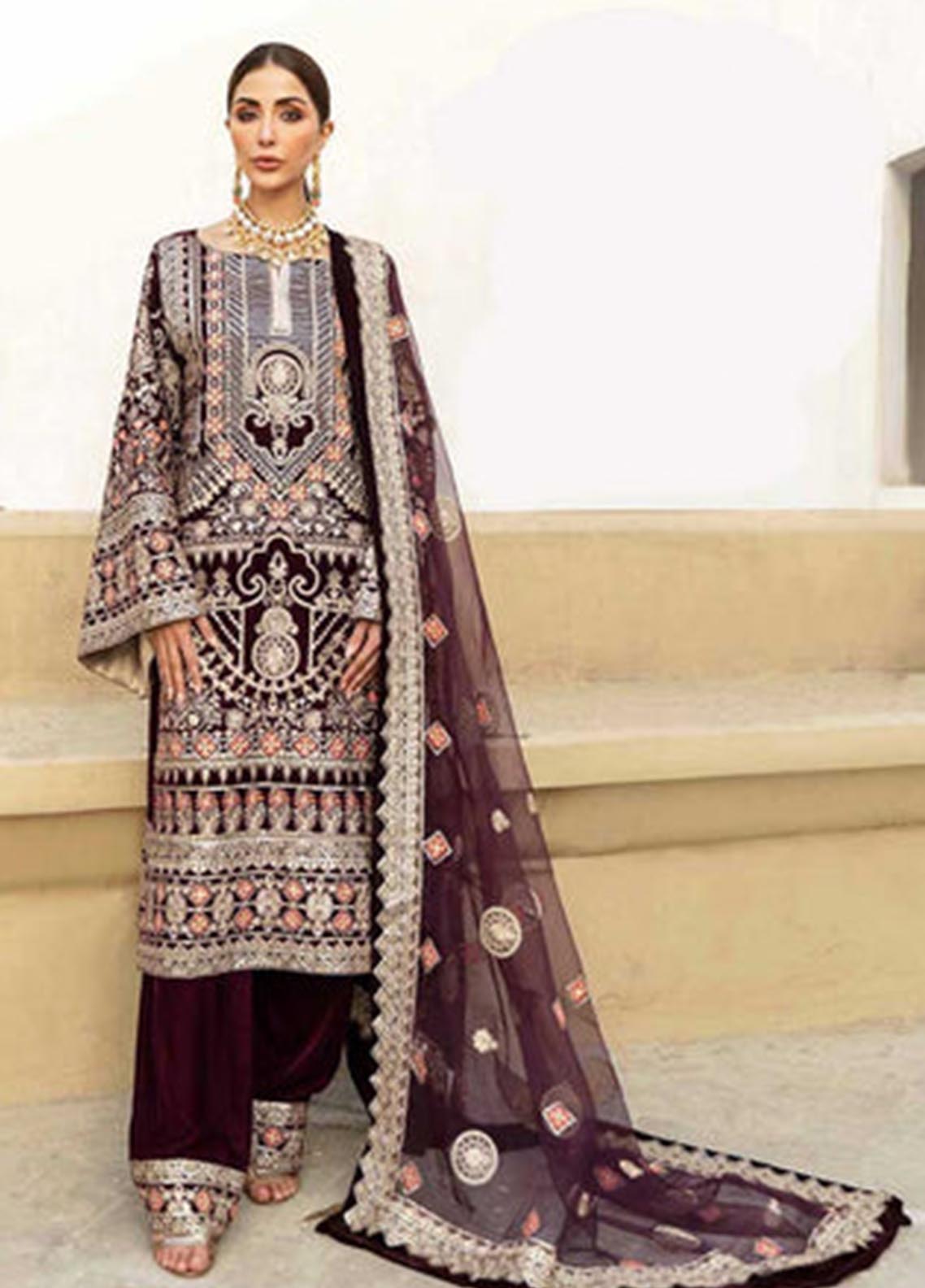 D#mfd0060 Maryum N Maria Husan E Ara Velvet Collection 1121 D#mfd0060 Maryum N Maria Husan E Ara Velvet Collection 1121