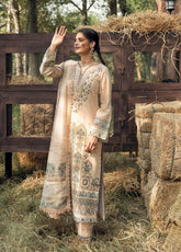 Qalamkar Embroidered Khaddar Unstitched 3 Piece Suit - 10