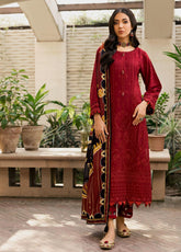D#01 Farasha Emb Khaddar Collection 1021