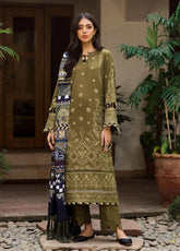 D#05 Farasha Emb Khaddar Collection 1021