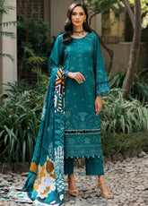 D#07 Farasha Emb Khaddar Collection 1021