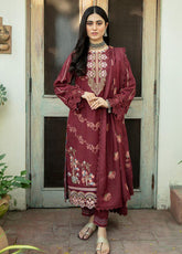 Dastaan-e-Badurat By Aabyaan Embroidered Karandi Unstitched 3 Piece Suit - 06