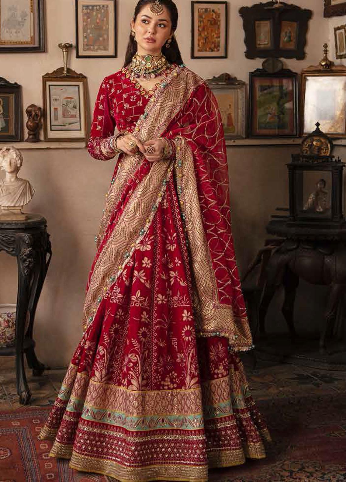 Naghma By Afrozeh Embroidered Velvet Unstitched 3 Piece Suit - 02 Naghma By Afrozeh Embroidered Velvet Unstitched 3 Piece Suit - 02