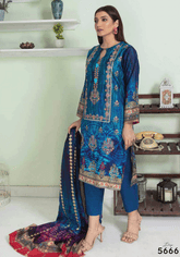 Rashid Textile Unstitched 3 Piece D#5666