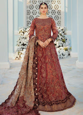 D#01 Iznik Celestial Luxury Emb Chiffon Collection 222