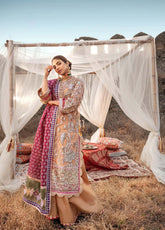 D#Nureh Maryam Hussain Luxury Emb Wedding Collection 322