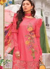 D#7a Maria B Mei Teri Aan Luxury Lawn Collection 322