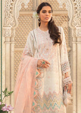 D#15a Maria B Mei Teri Aan Luxury Lawn Collection 322