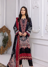 D#11 Alzohaib Mahnoor Emb Digital Lawn Collection 322