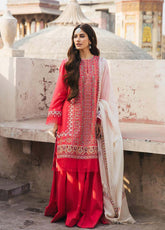 D#ziya-b Zara Shahjahan Luxury Emb Lawn Collection 322