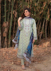 D#eraj-b Zara Shahjahan Luxury Emb Lawn Collection 322
