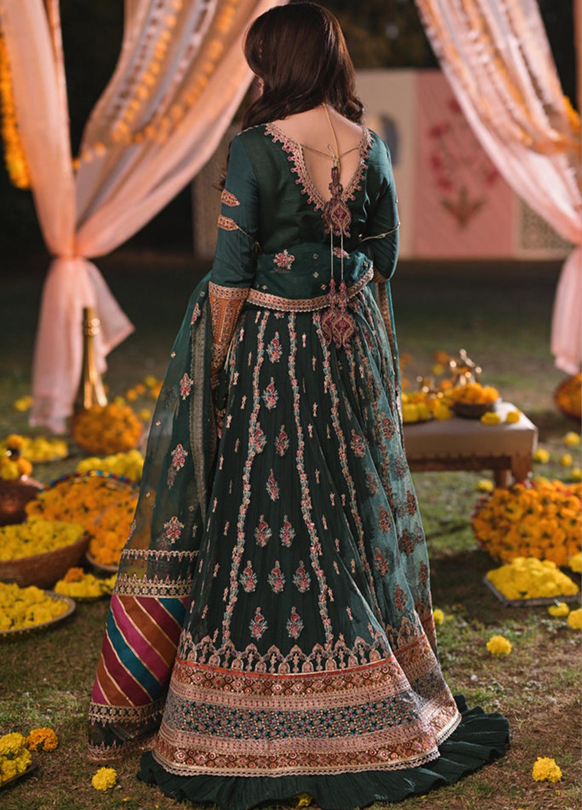 Mastani By Qalamkar Embroidered Raw Silk Unstitched 3 Piece Suit - 03 Mastani By Qalamkar Embroidered Raw Silk Unstitched 3 Piece Suit - 03