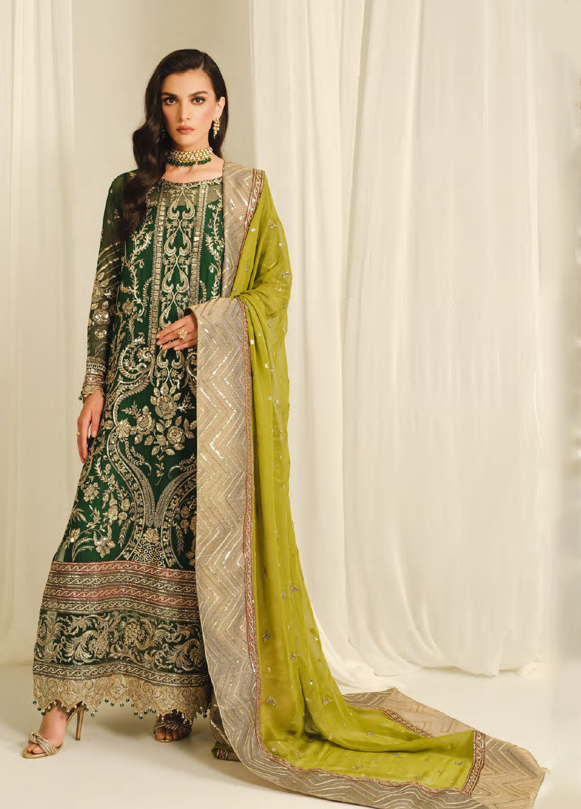 D#61 Maryum & Maria Shamrock Re Verie Premium Wedding Collection 622 D#61 Maryum & Maria Shamrock Re Verie Premium Wedding Collection 622