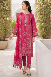Farasha Unstitched 3 Piece Gulnaar