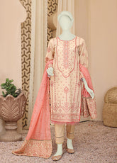 Mirha By Humdum Embroidered Lawn Unstitched 3 Piece Suit - 03