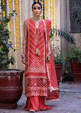 D#4b Sobia Nazir Zysha Eid Emb Lawn Collection 422