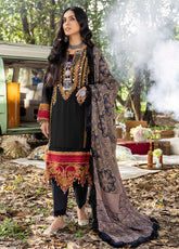 D#05 AlZohaib Wintry Breeze Emb Shawl Collection 1022