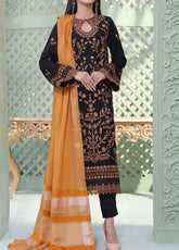 Anmol By VS Textile Embroidered Leather Unstitched 3 Piece Suit - 02