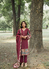 D#WR22009 GulAhmed Regalia Printed Khaddar Collection 1022