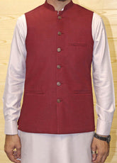 Royal Fashion Plain Suiting Waistcoat - STI