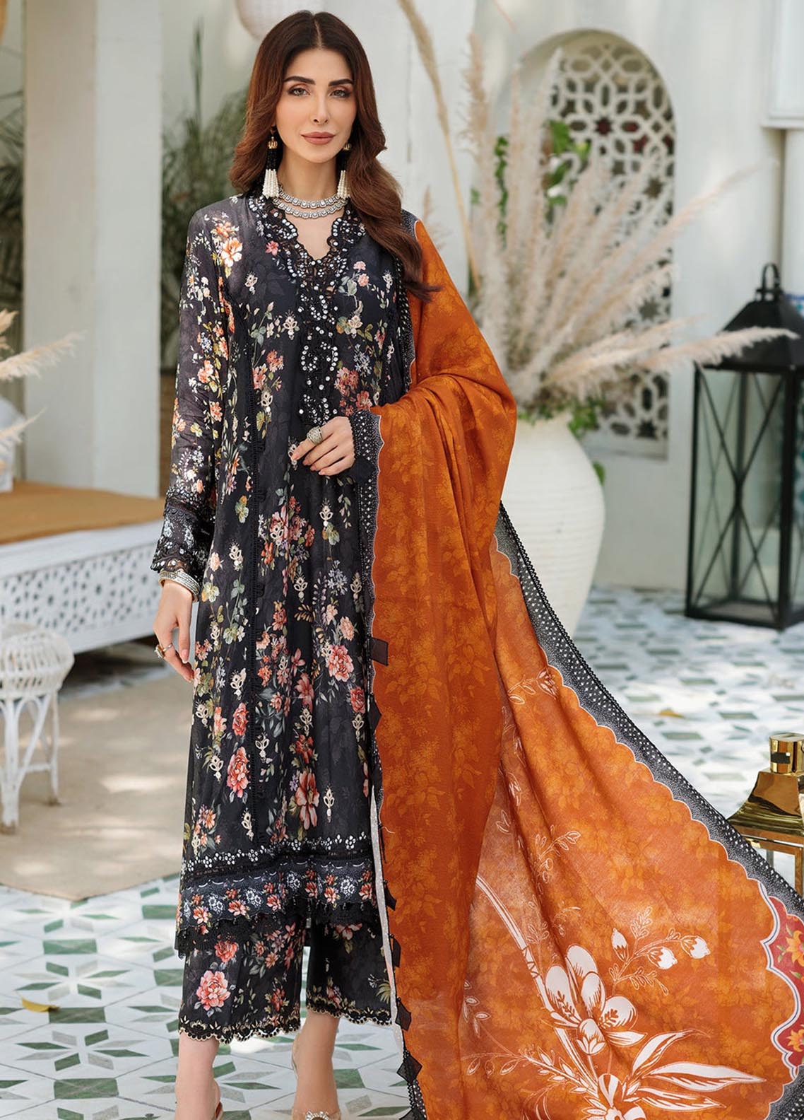 D#1A Noor By Saadia Asad Luxury Chikankari Lawn Collection 323 D#1A Noor By Saadia Asad Luxury Chikankari Lawn Collection 323