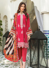 D#3A Noor By Saadia Asad Emb Print Woolen Shawl Collection 1122