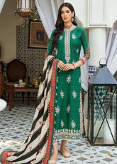 D#3B Noor By Saadia Asad Emb Print Woolen Shawl Collection 1122