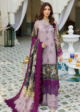 D#4A Noor By Saadia Asad Emb Print Woolen Shawl Collection 1122