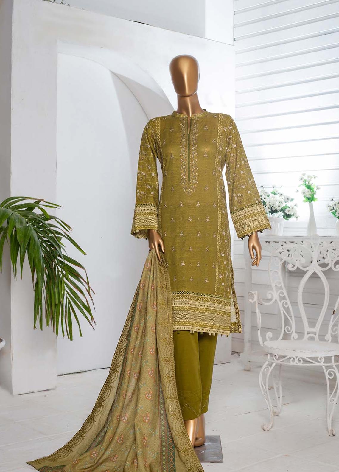 D#2220 HZ Premium Khaddar Emb Collection 1122 D#2220 HZ Premium Khaddar Emb Collection 1122