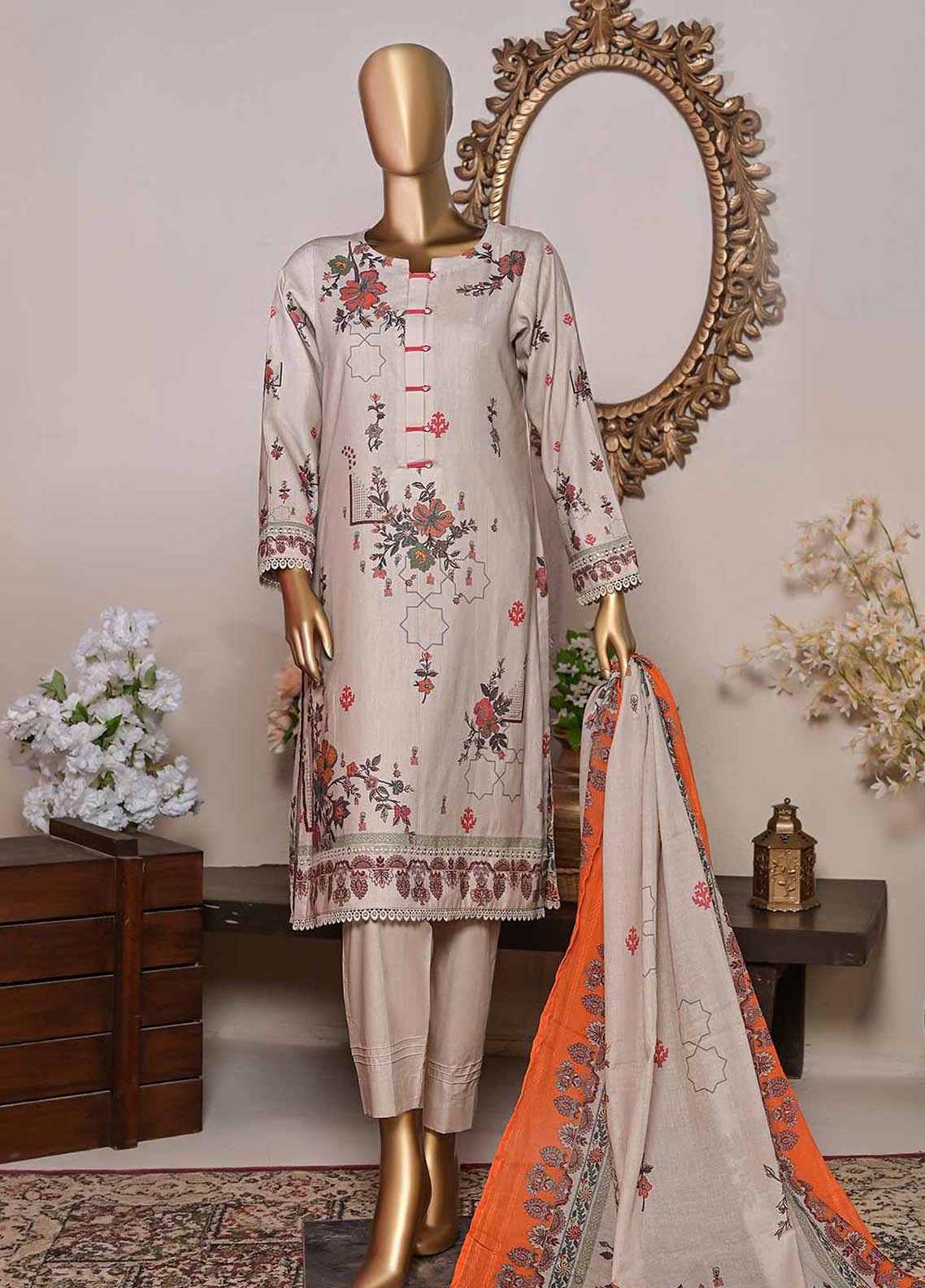 D#1202A HZ Diamond Kotrai Cotton Printed Collection 1122 D#1202A HZ Diamond Kotrai Cotton Printed Collection 1122