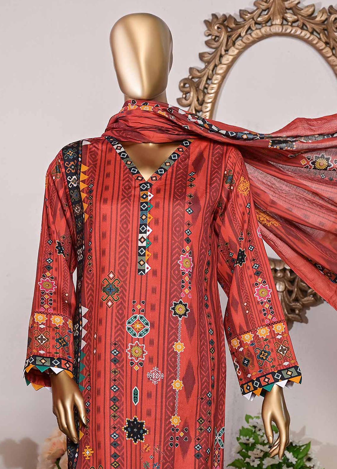D#1203 HZ Diamond Kotrai Cotton Printed Collection 1122 D#1203 HZ Diamond Kotrai Cotton Printed Collection 1122
