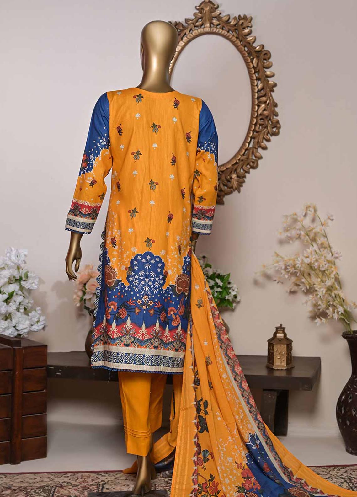 D#1204A HZ Diamond Kotrai Cotton Printed Collection 1122 D#1204A HZ Diamond Kotrai Cotton Printed Collection 1122