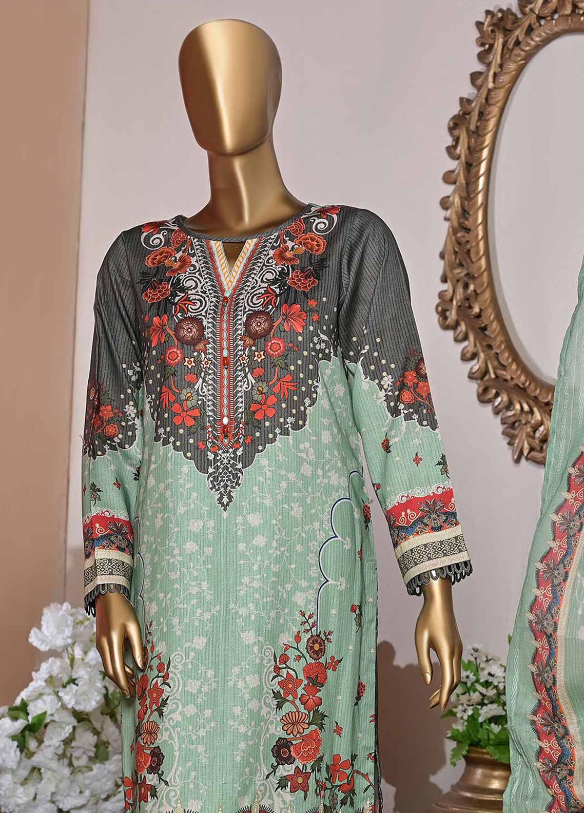 D#1204B HZ Diamond Kotrai Cotton Printed Collection 1122 D#1204B HZ Diamond Kotrai Cotton Printed Collection 1122