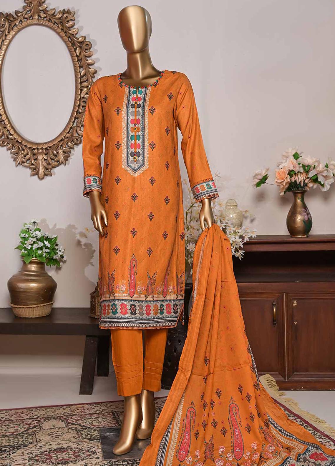 D#1206 HZ Diamond Kotrai Cotton Printed Collection 1122 D#1206 HZ Diamond Kotrai Cotton Printed Collection 1122