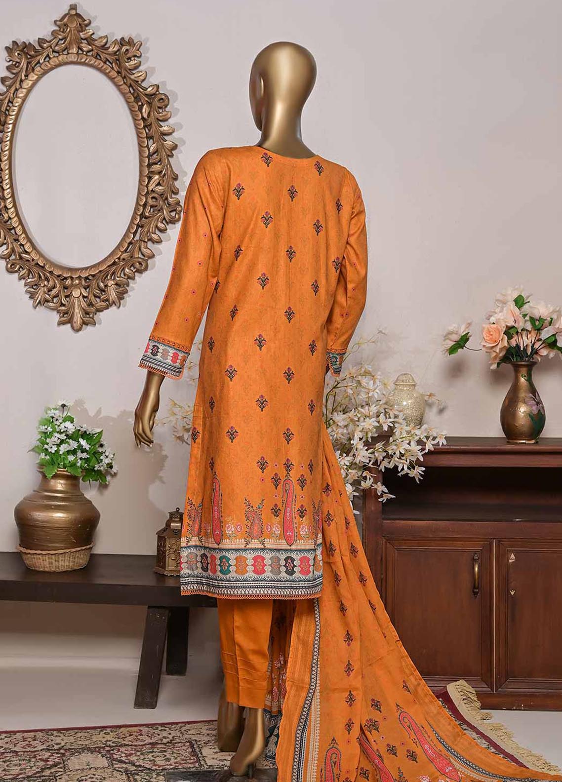 D#1206 HZ Diamond Kotrai Cotton Printed Collection 1122 D#1206 HZ Diamond Kotrai Cotton Printed Collection 1122