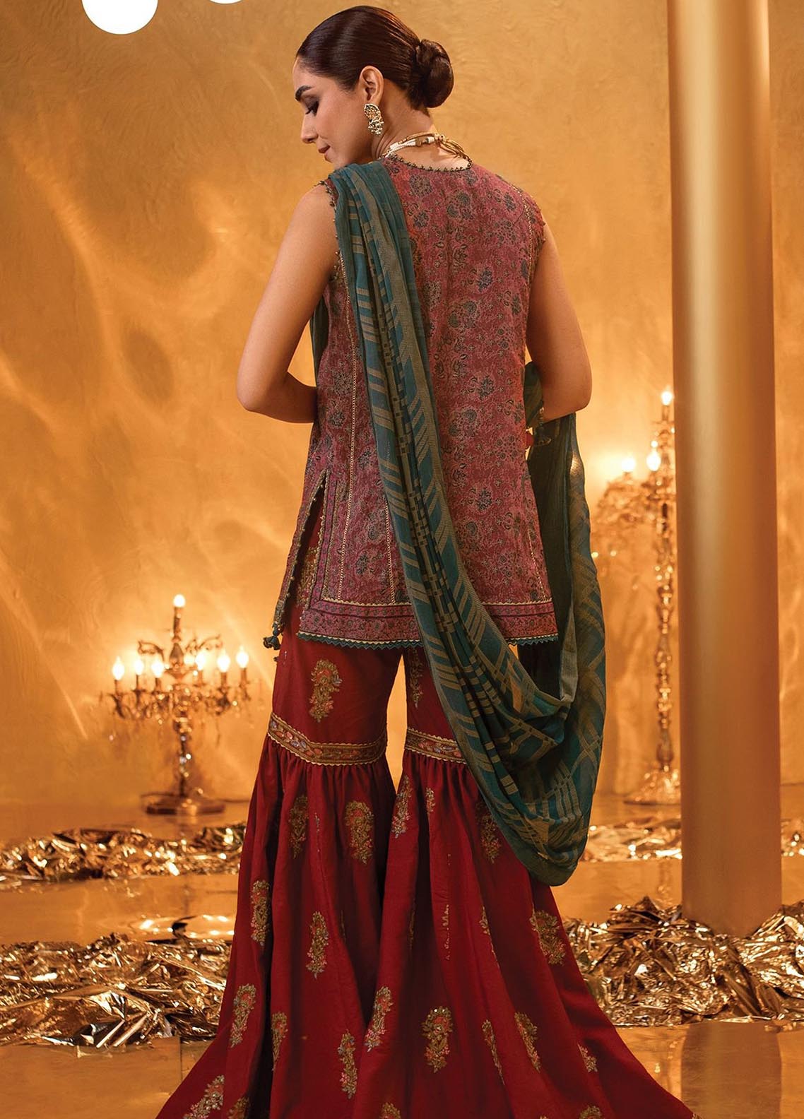 D#18G AlKaram Festive Winter Collection 1122 2Pc D#18G AlKaram Festive Winter Collection 1122 2Pc