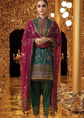 D#9C AlKaram Festive Winter Collection 1122 3Pc