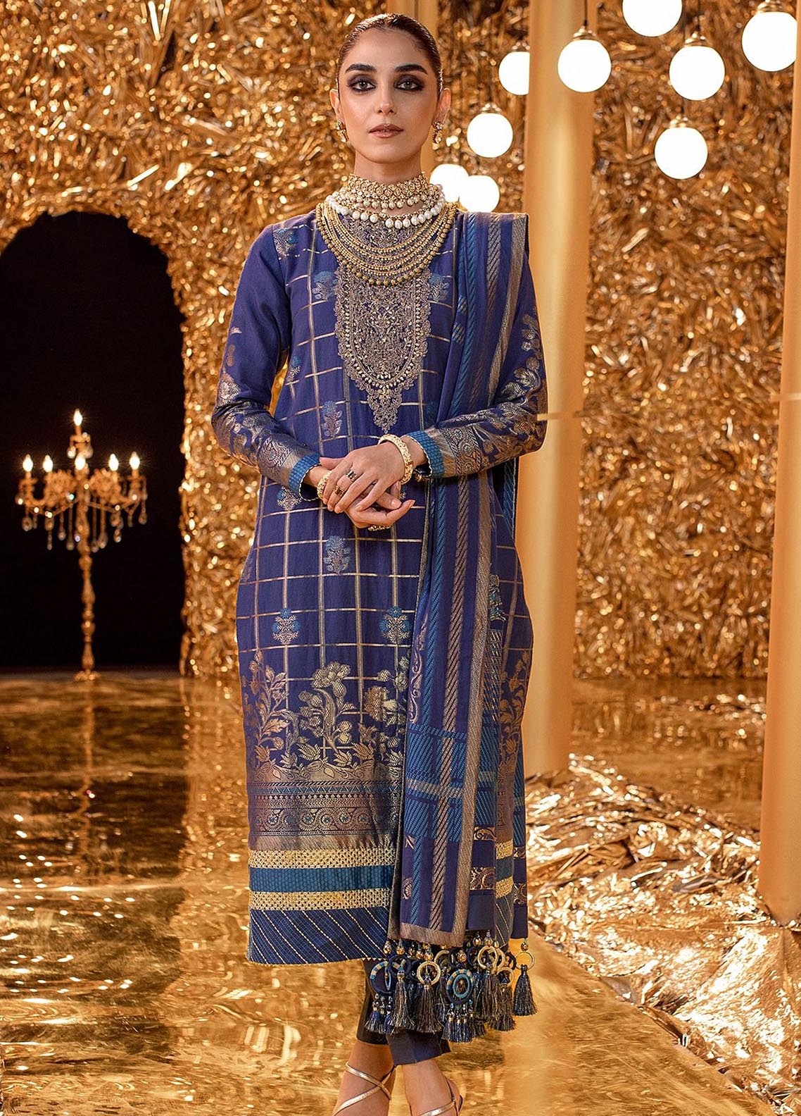 D#5B AlKaram Festive Winter Collection 1122 3Pc D#5B AlKaram Festive Winter Collection 1122 3Pc