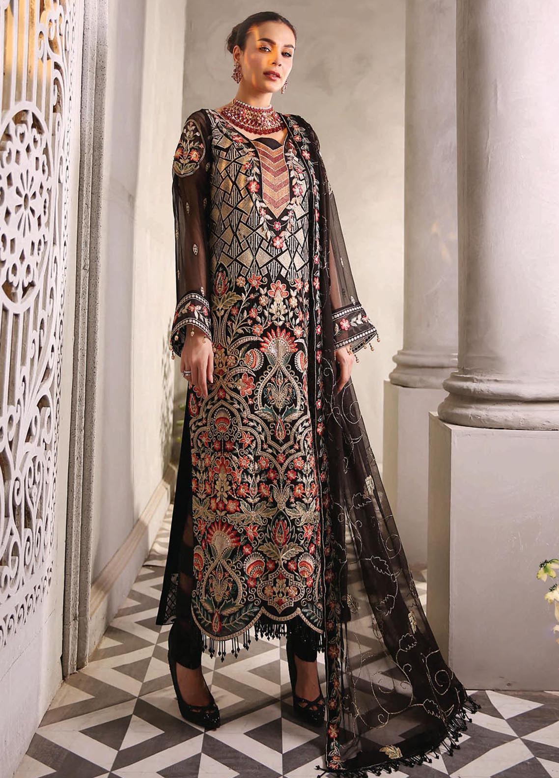D#02 Maryams Andaaz Luxury Emb Chiffon Collection 1122 Vol-1 D#02 Maryams Andaaz Luxury Emb Chiffon Collection 1122 Vol-1