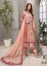 D#04 Maryams Andaaz Luxury Emb Chiffon Collection 1122 Vol-1